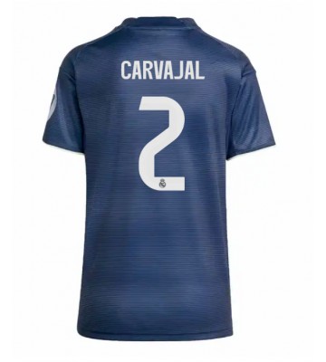 Real Madrid Daniel Carvajal #2 Bortatröja Dam 2025-26 Kortärmad